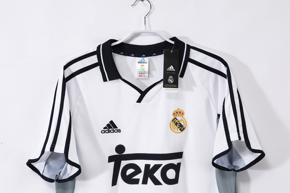 2000/01 season Real Madrid home Retro