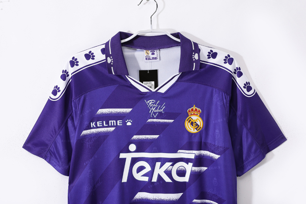 1994/96 season Real Madrid away Retro