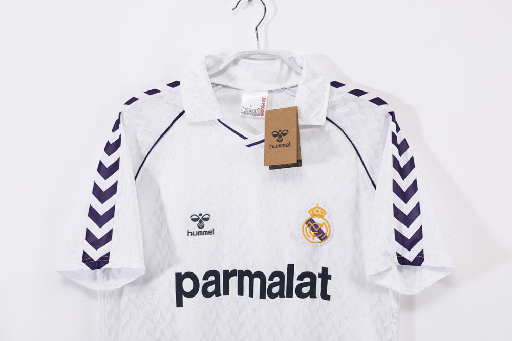 1986/87 season Real Madrid home Retro