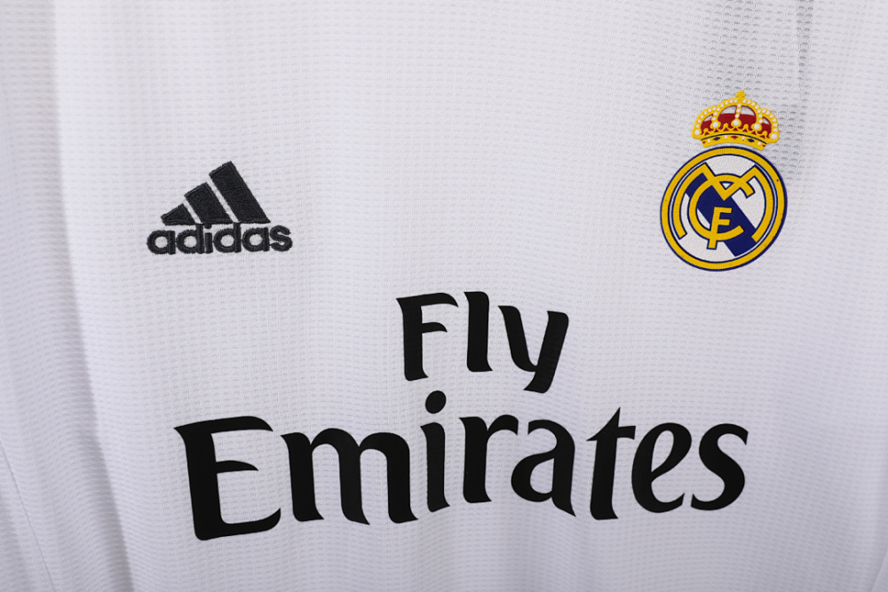 2015/16 season Real Madrid home Long sleeved retro Fan version
