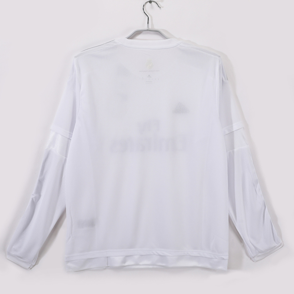 2015/16 season Real Madrid home Long sleeved retro Fan version