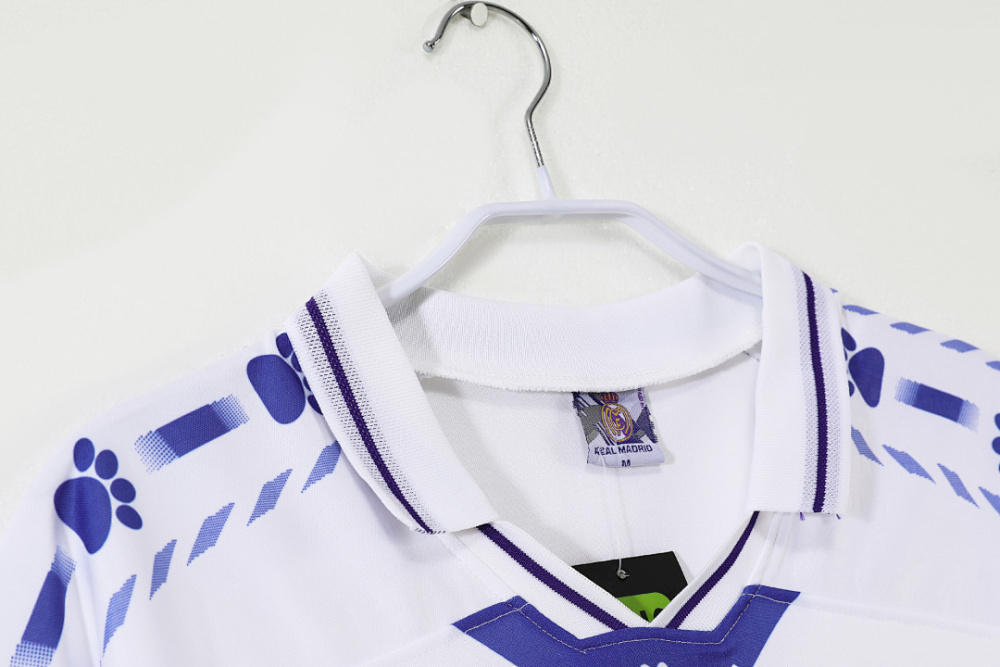 1996/97 season Real Madrid home Retro