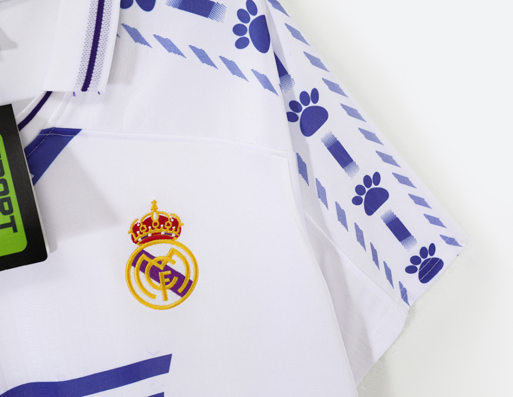 1996/97 season Real Madrid home Retro