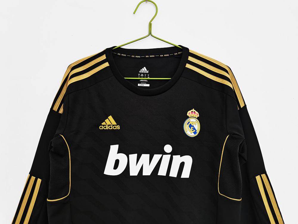 2011/12 season Real Madrid away Long sleeved retro Fan version