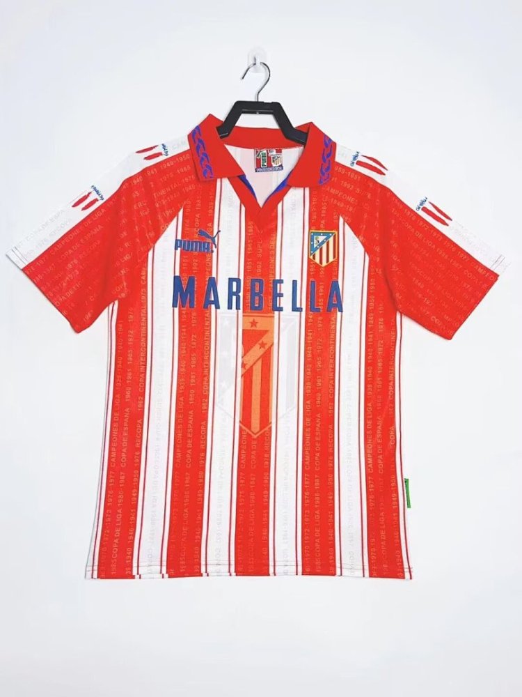 1995/96 season Atletico Madrid home Retro