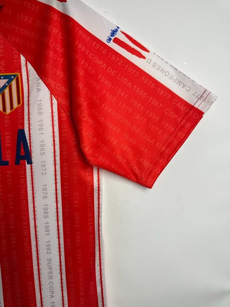 1995/96 season Atletico Madrid home Retro