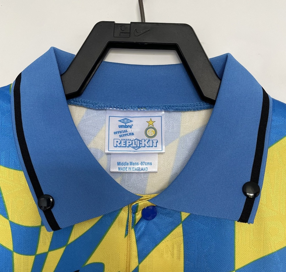 1992/94 season Inter Milan third Retro