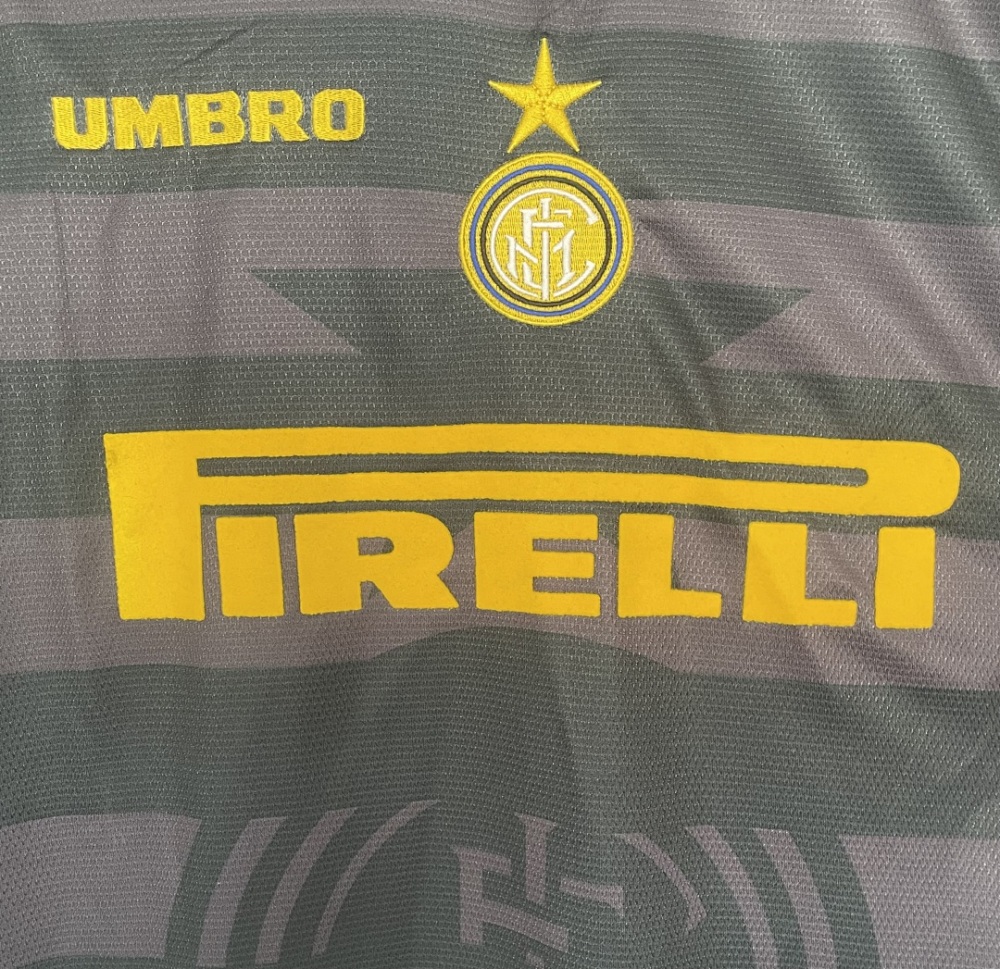 1997/98 season Inter Milan third Long sleeved retro Fan version