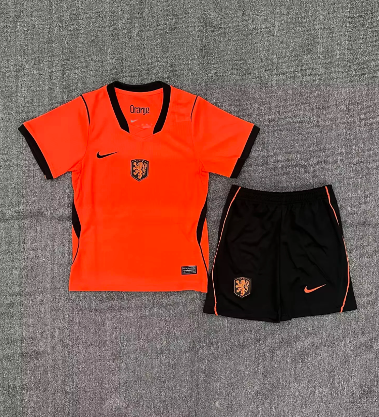 2026 FIFA World Cup Netherlands home Kids kit