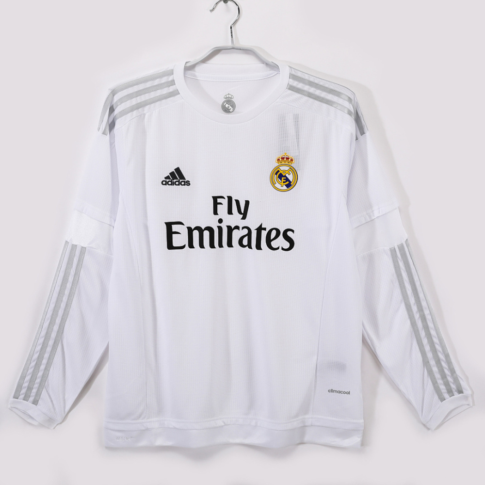 2015/16 season Real Madrid home Long sleeved retro Fan version