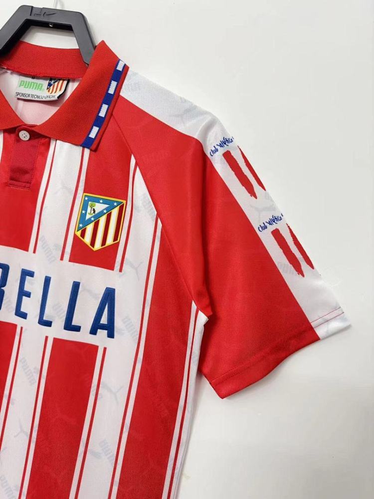1994/95 season Atletico Madrid home Retro