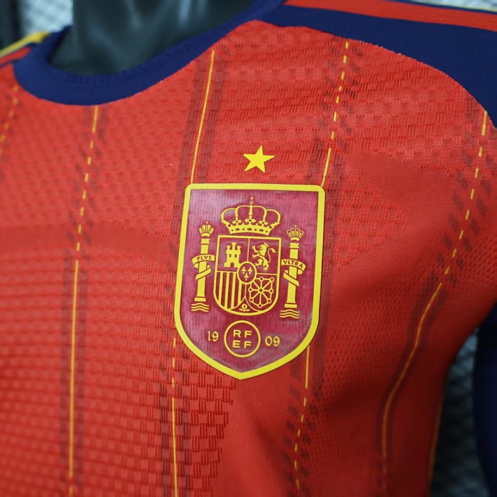 2026 FIFA World Cup Spain home Long sleeved Player version
