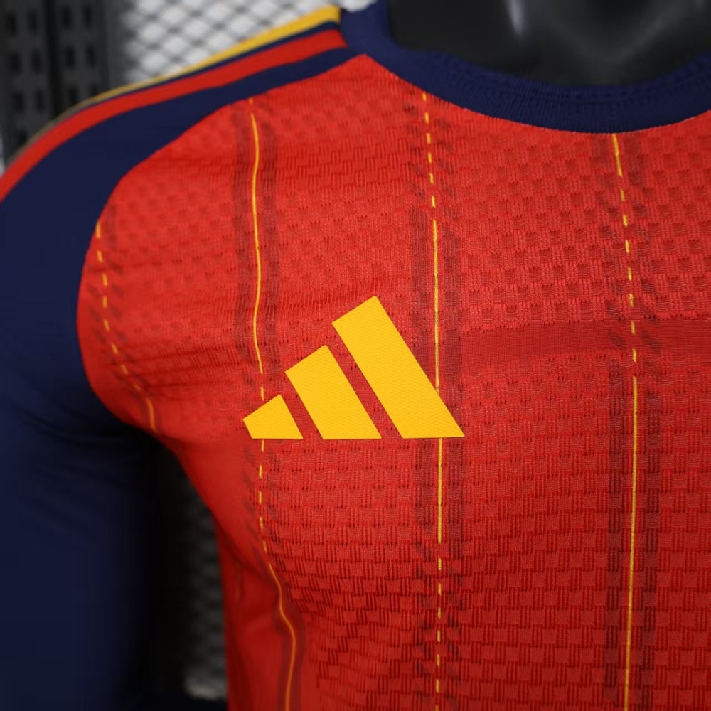 2026 FIFA World Cup Spain home Long sleeved Player version