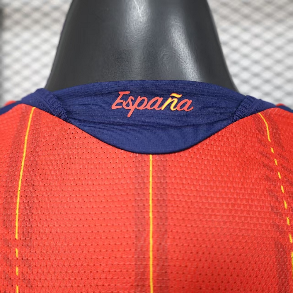 2026 FIFA World Cup Spain home Long sleeved Player version