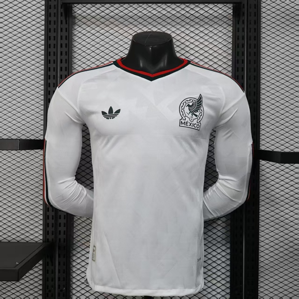 2026 FIFA World Cup Mexico away Long sleeved Player version