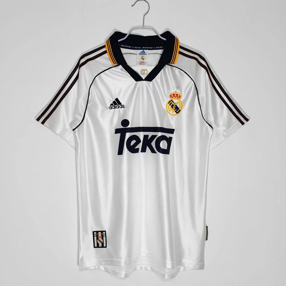 1998/00 season Real Madrid home Retro