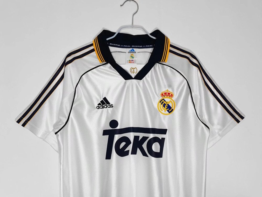 1998/00 season Real Madrid home Retro
