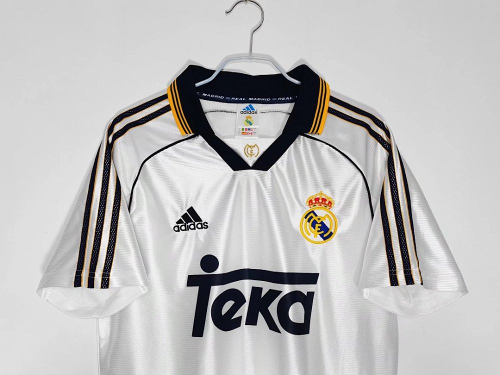 1998/00 season Real Madrid home Retro