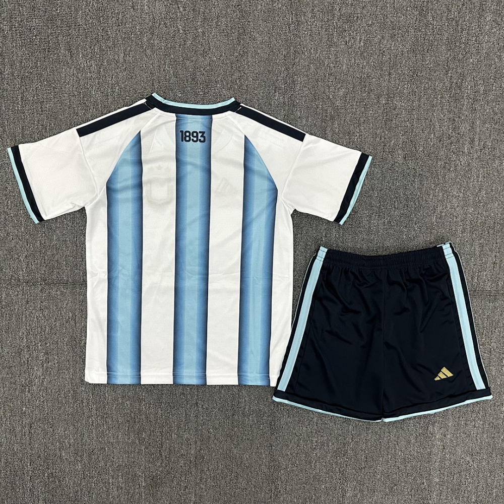 2026 FIFA World Cup Argentina home Kids kit