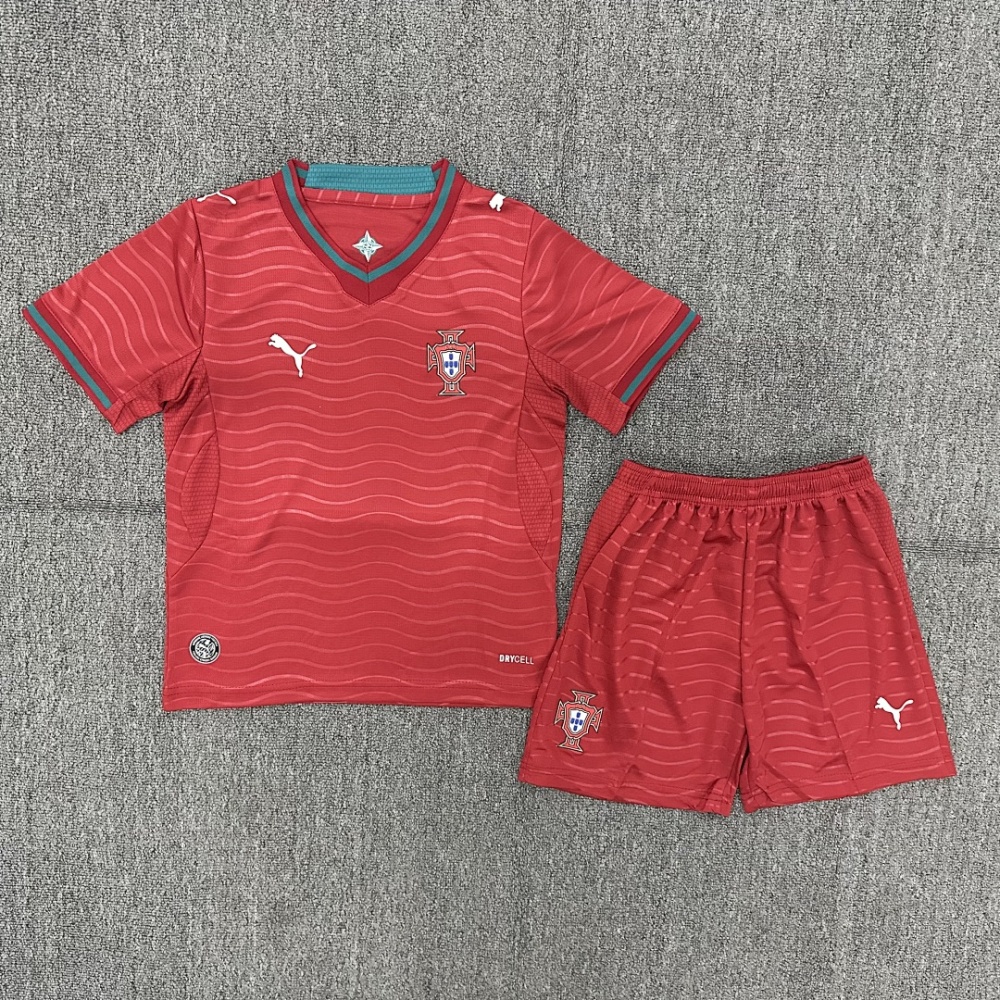 2026 FIFA World Cup Portugal home Kids kit