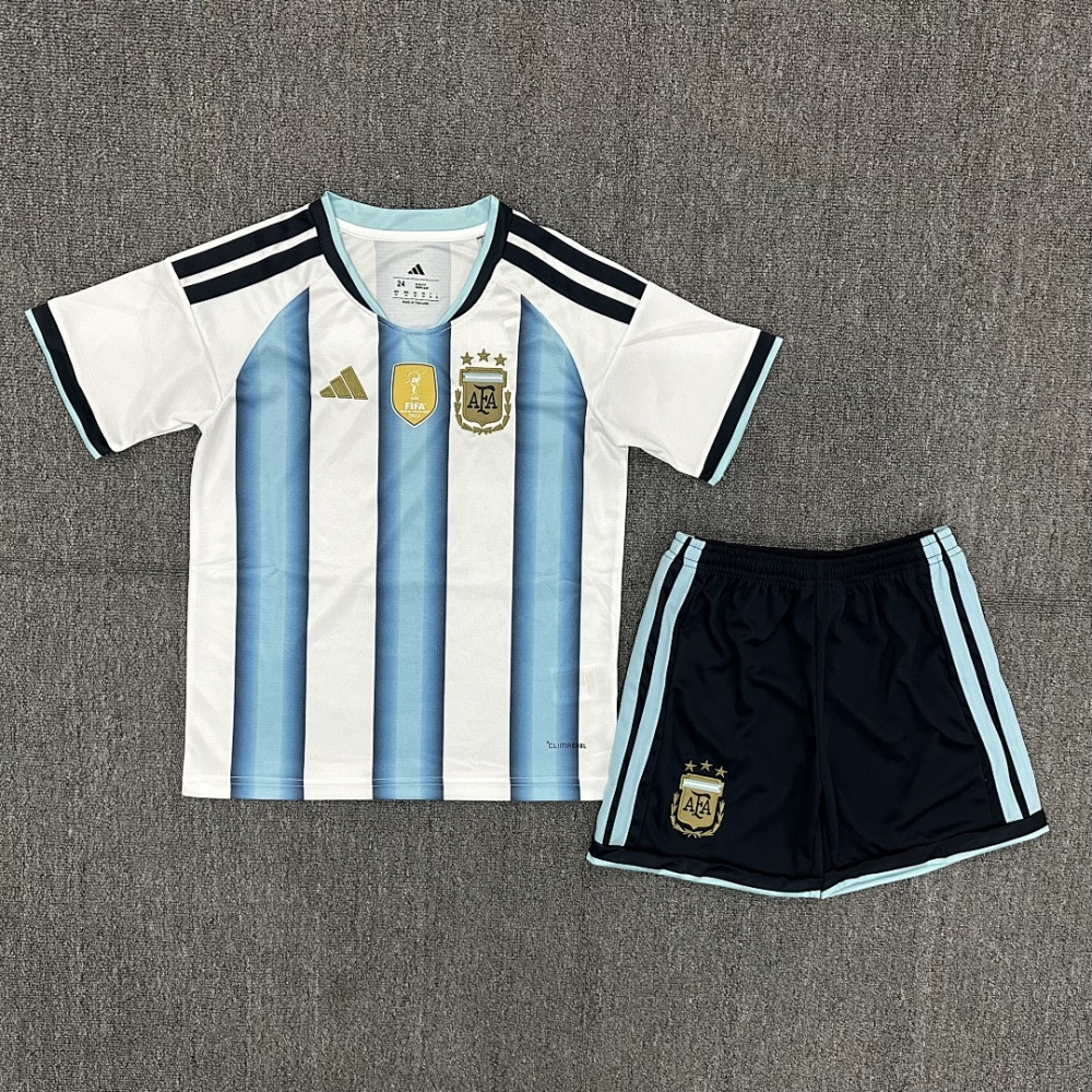 2026 FIFA World Cup Argentina home Kids kit