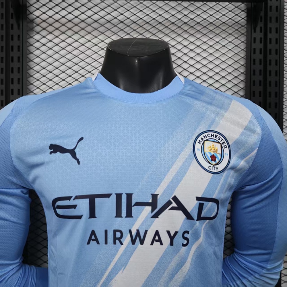 25/26 season Manchester City F.C. home Long sleeved Player version