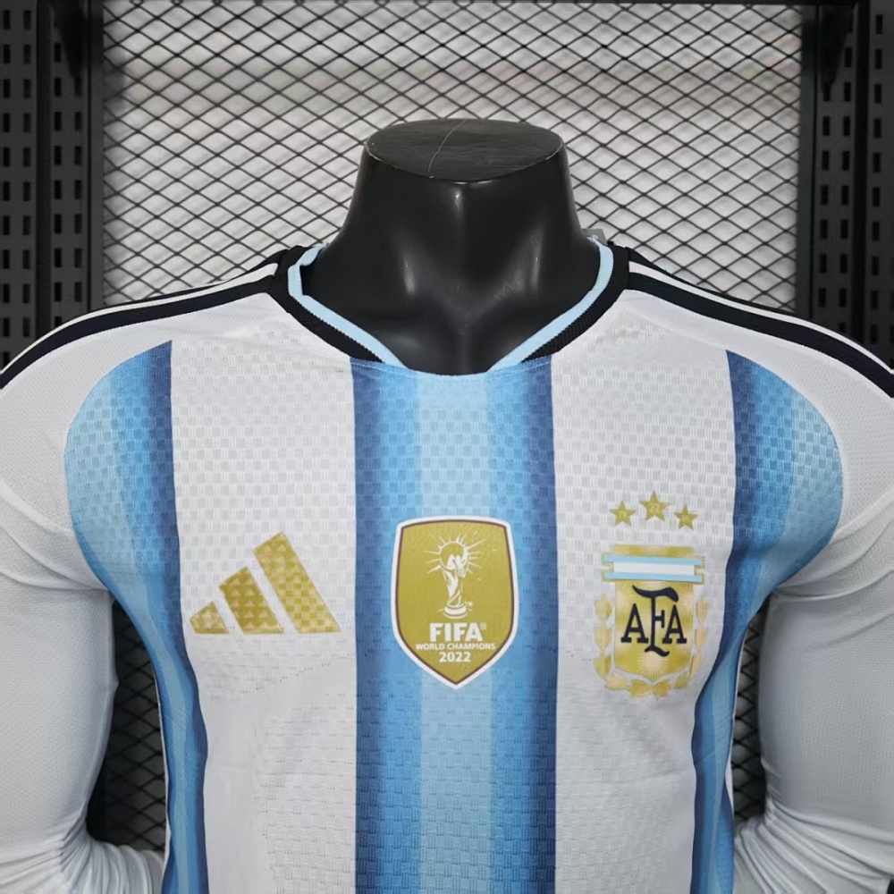 2026 FIFA World Cup Argentina home Long sleeved Player version