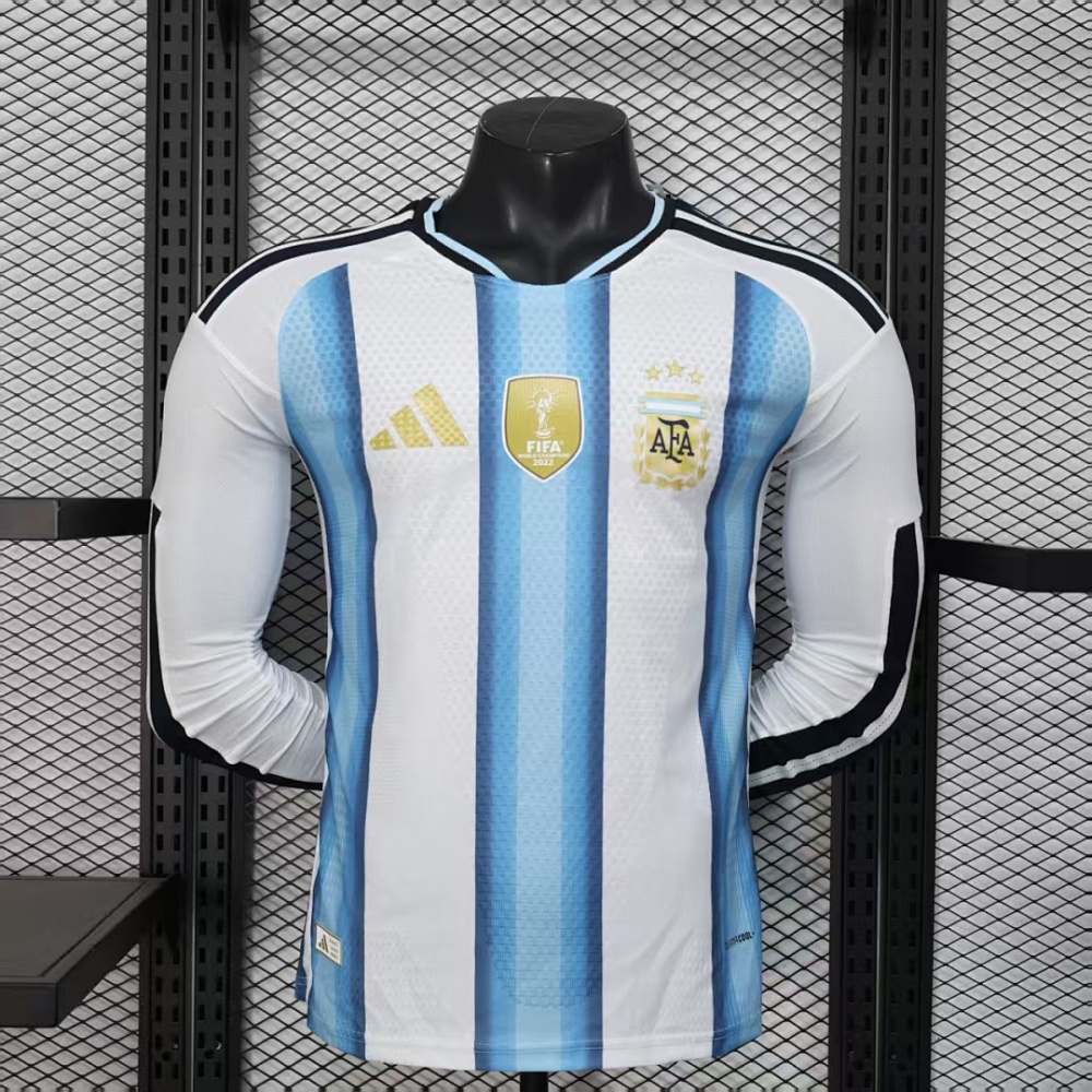 2026 FIFA World Cup Argentina home Long sleeved Player version