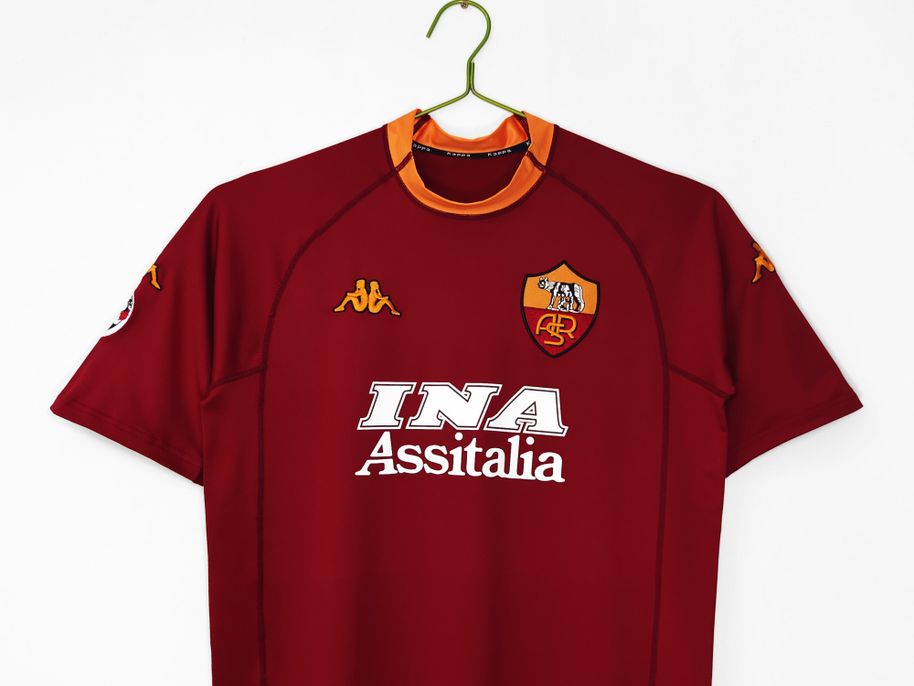 2001/02 season Roma home retro