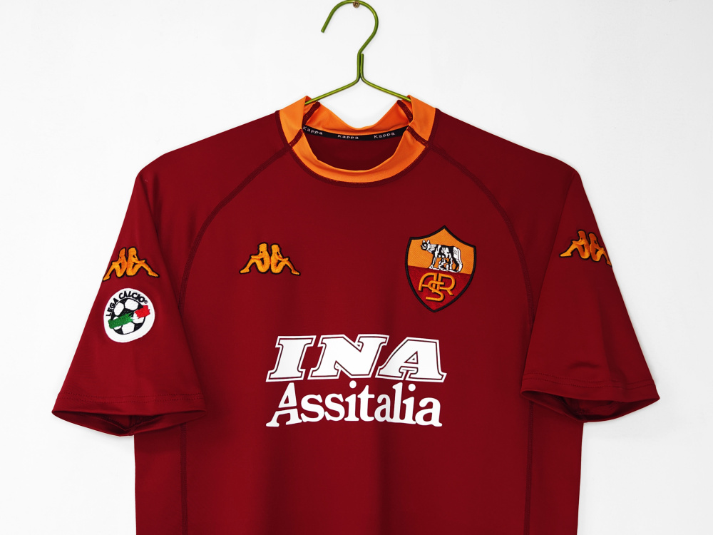 2001/02 season Roma home retro