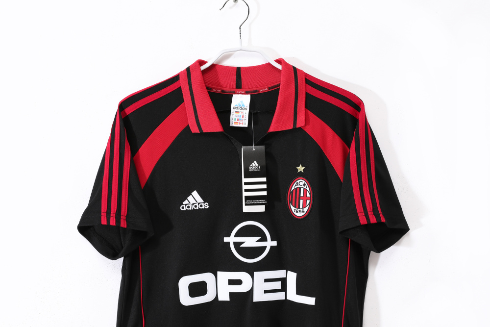 2000/01 season AC Milan third  Retro