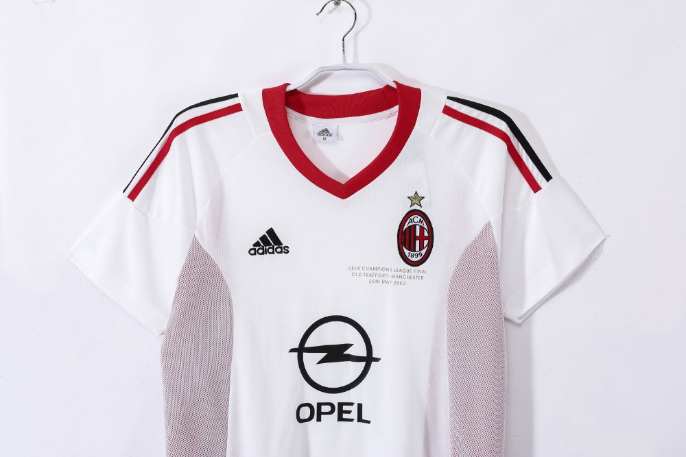 2002/03 season AC Milan away Retro