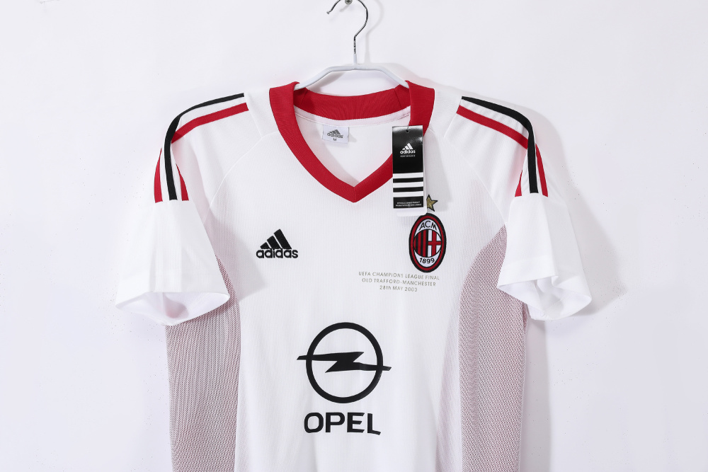 2002/03 season AC Milan away Retro
