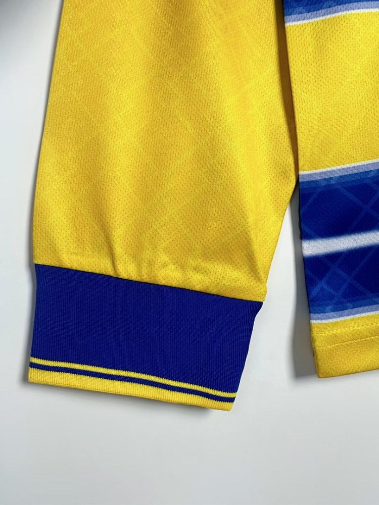 1998/99 season Parma home Long sleeved retro Fan version