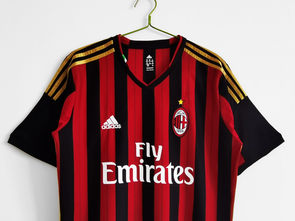 2013/14 season AC Milan home Retro