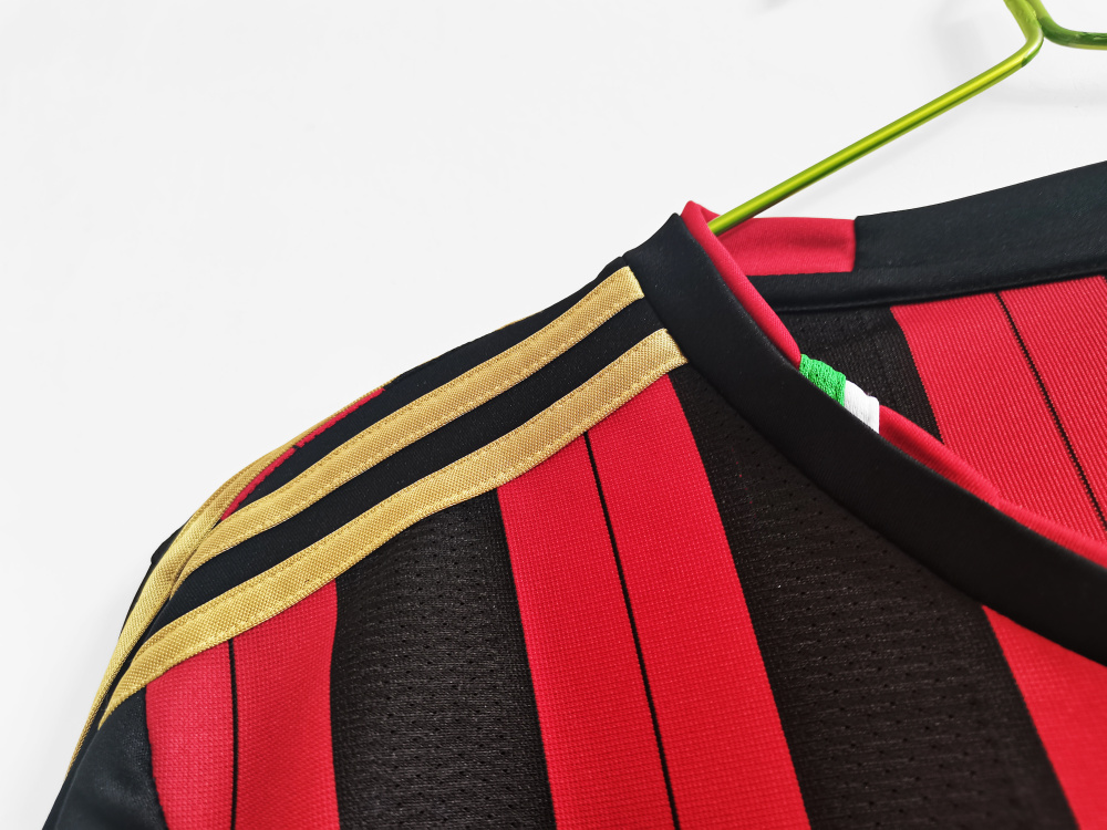 2013/14 season AC Milan home Long sleeved retro Fan version
