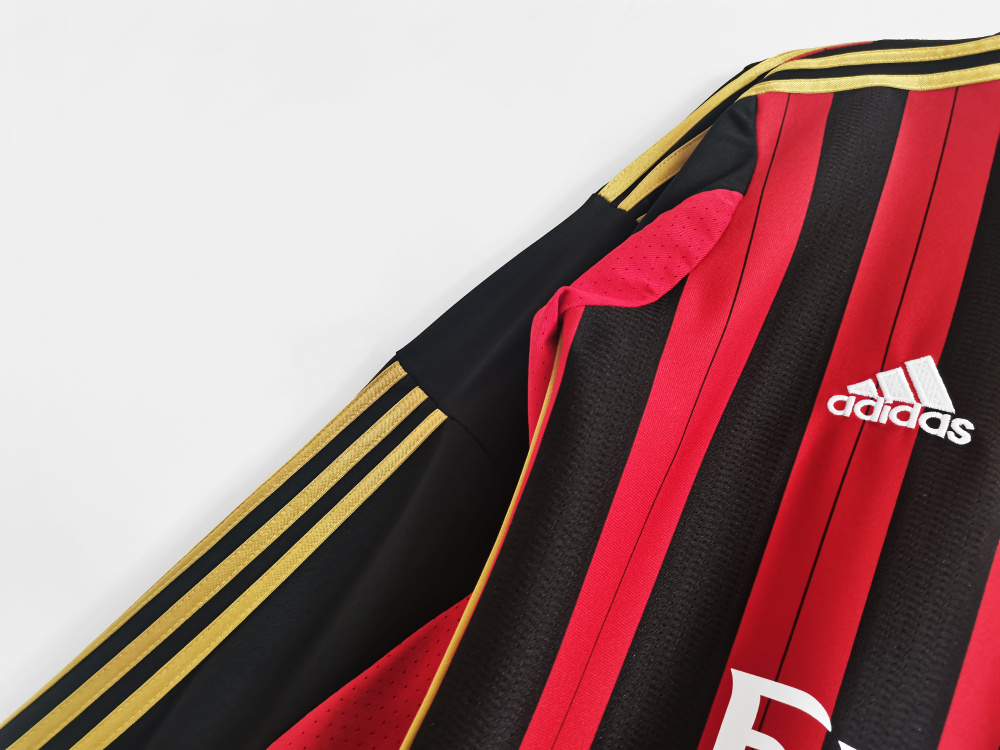 2013/14 season AC Milan home Long sleeved retro Fan version