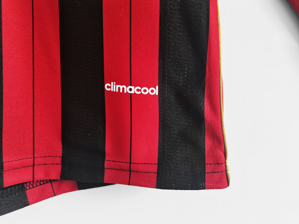 2013/14 season AC Milan home Long sleeved retro Fan version