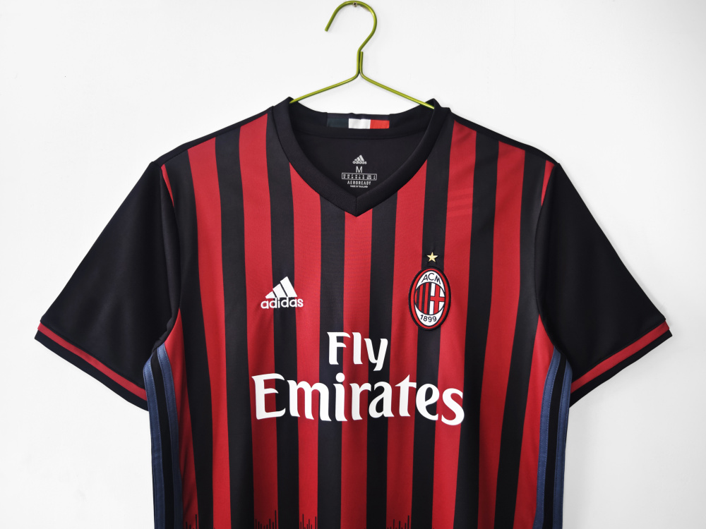 2016/17 season AC Milan home Retro