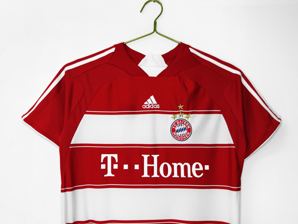 2007/08 season Bayern Munich home retro