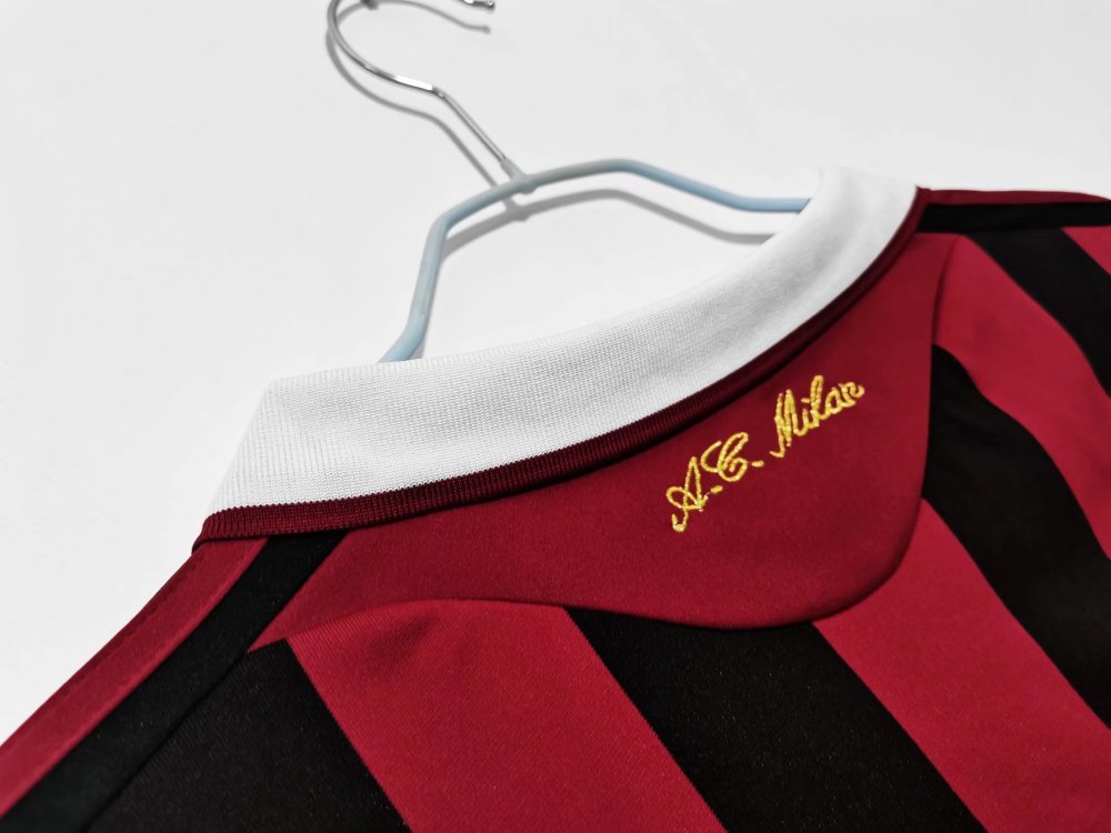 2009/10 season AC Milan home Retro