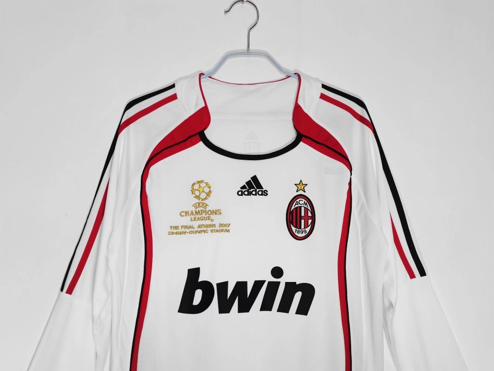 2006/07 season AC Milan away Long sleeved retro Fan version