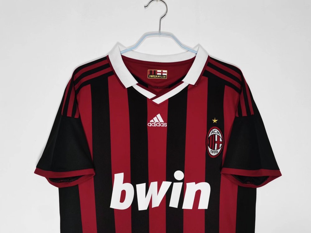 2009/10 season AC Milan home Retro
