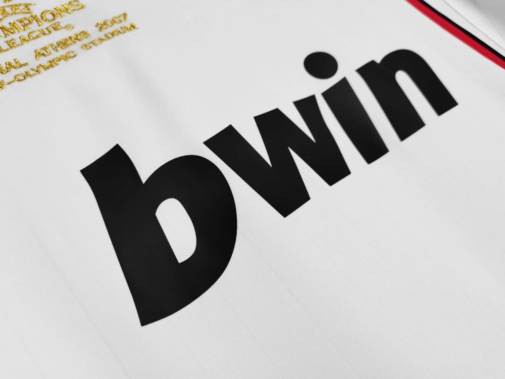 2006/07 season AC Milan away Long sleeved retro Fan version