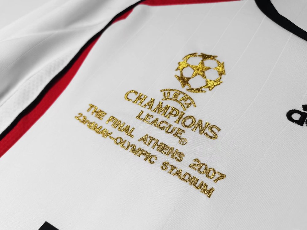 2006/07 season AC Milan away Long sleeved retro Fan version