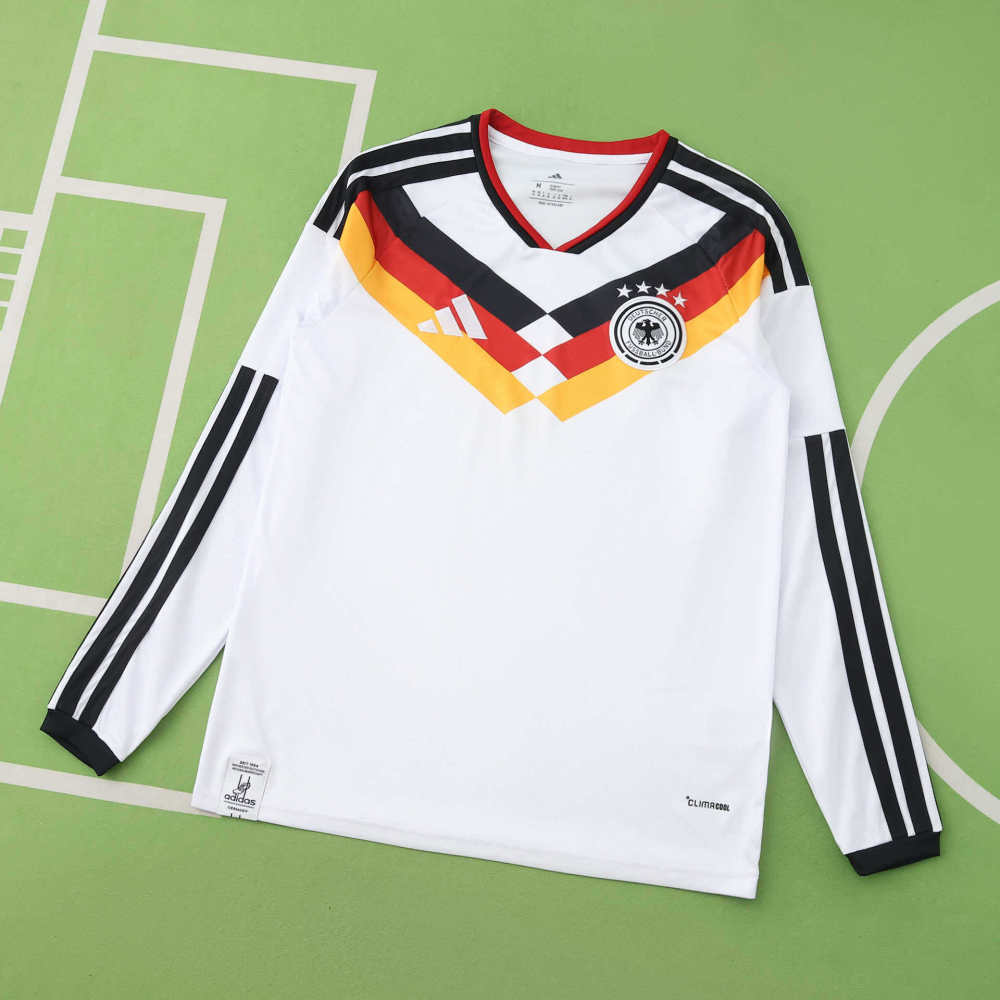 2026 FIFA World Cup Germany home Long sleeve Fan version