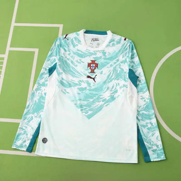 2026 FIFA World Cup Portugal away Long sleeved Fan version