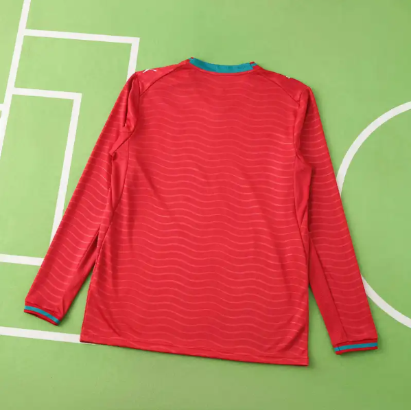 2026 FIFA World Cup Portugal home Long sleeved Fan version