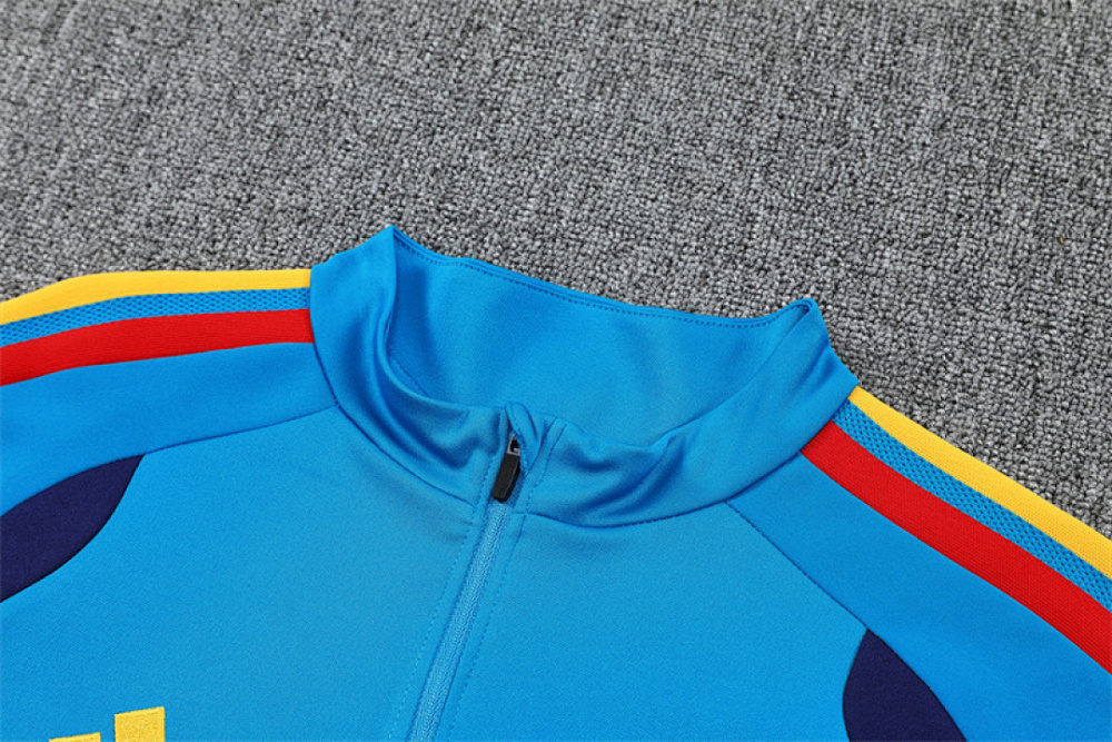 2026 FIFA World Cup Spain Half zip training suit set