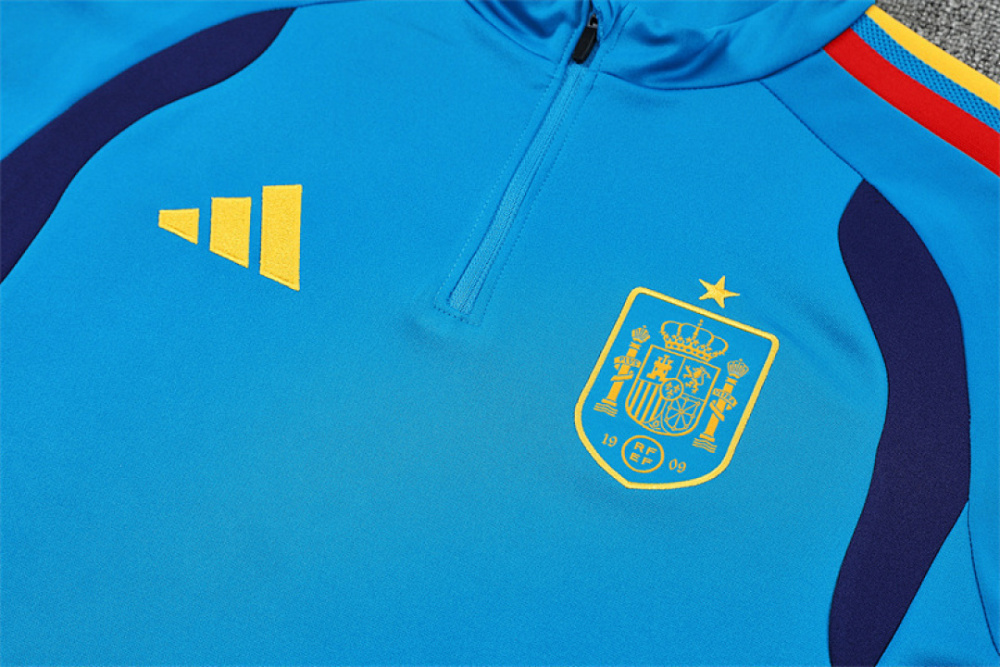 2026 FIFA World Cup Spain Half zip training suit set